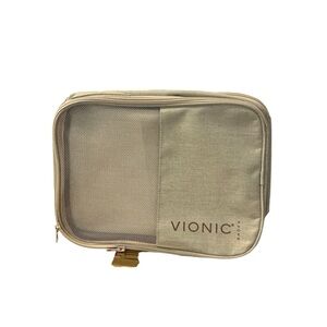 Vionic Tan Travel‎ shoes bag 12x9